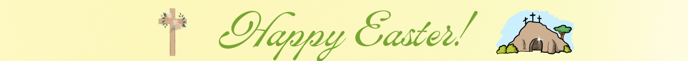 Skinny Header Happy Easter