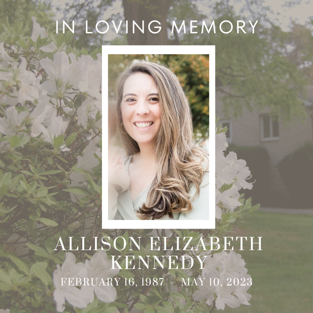 Allison In Loving Memory Instagram Post