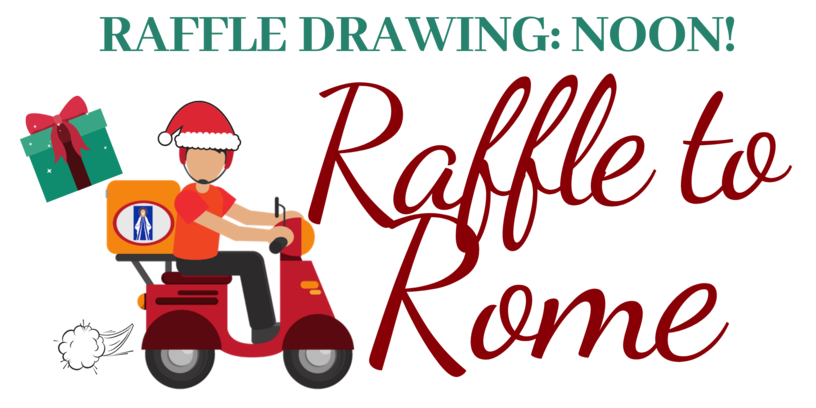 Copy Of Winter Raffle To Rome Packet Label
